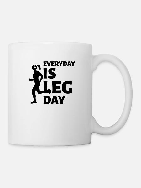 Marathon Running - Tasse - Weiß