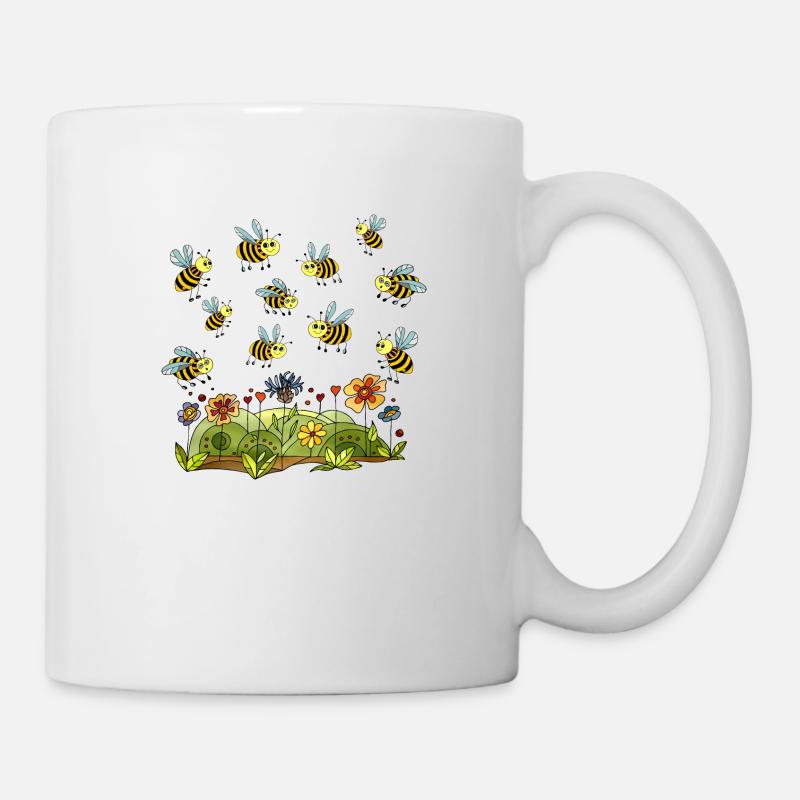 Insekten - Tasse - Weiß