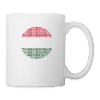 Hungary Flag Hungarian Flag Balaton Hungary - Mug - white - Right