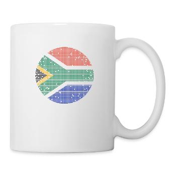 Afrique du Sud Drapeau Afrique Afrique Afrique du Sud - Mug blanc - blanc - Droite