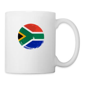 South Africa Flag Africa South African Flag - Mug - white - Right