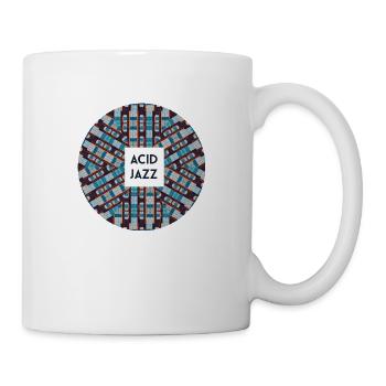 Modern Acid Jazz Music - Tasse - Weiß - Rechts