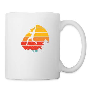 Vintage Indoor Rock Climbing - Mug - white - Right