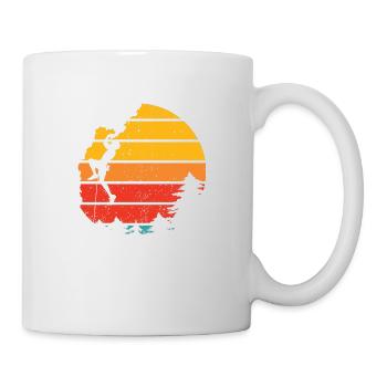 Vintage Trad Climbing Rock Climbing - Mug - white - Right