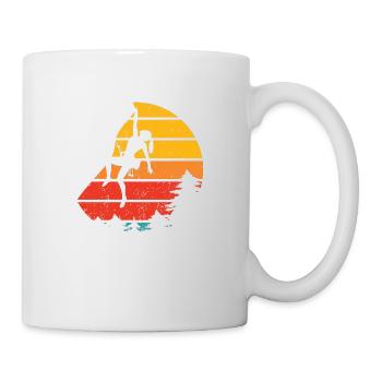 Trad Climbing Rock Climbing - Mug - white - Right