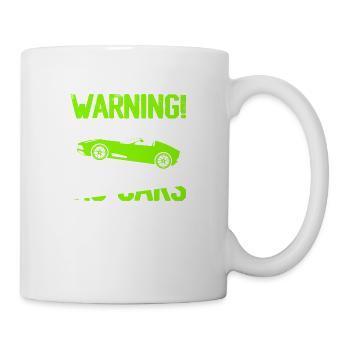 Warning! May Spontaneously Talk About RC Cars Mode - Tasse - Weiß - Rechts