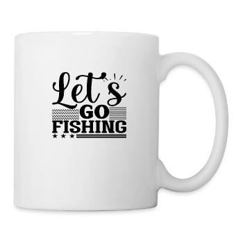 Let's go Fishing - Mug - white - Right