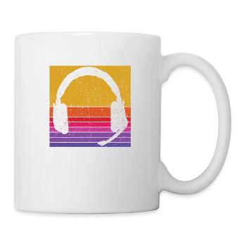 Jeu Écouter Gaming Gamer Cadeau Joueur Joueur - Mug blanc - blanc - Droite