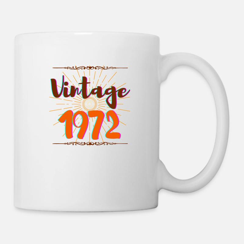 Vintage 1972 - Mug blanc - blanc