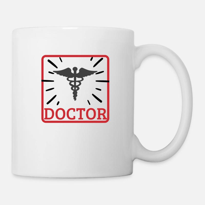 Docteur - Mug blanc - blanc