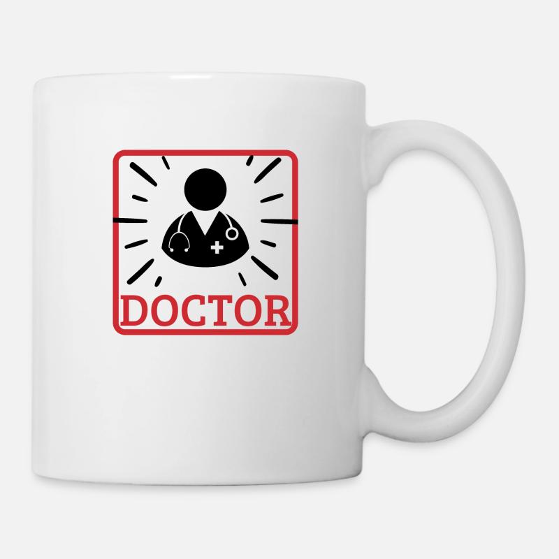 Docteur - Mug blanc - blanc