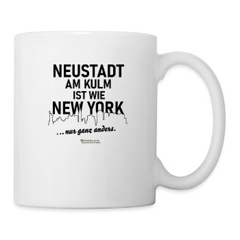 Neustadt am Kulm ist wie New York - Tasse - Weiß - Rechts