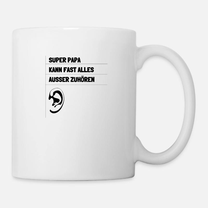 Super Papa - Tasse - Weiß