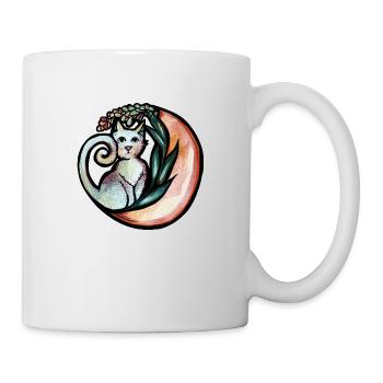 Moon Nature Cat - Mug - white - Right