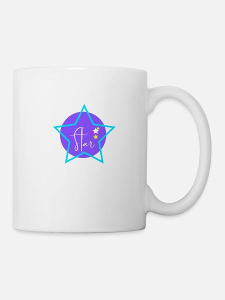 star - Tasse - Weiß