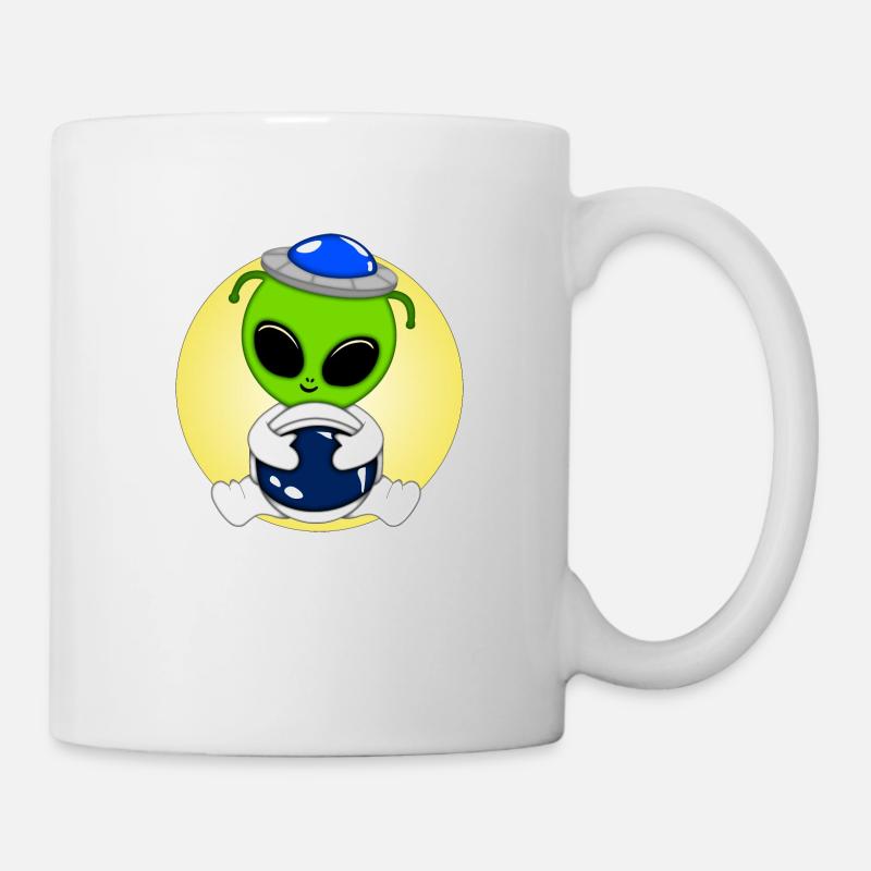 Cute Alien - Mug - white