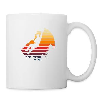 Vintage Bouldering Rock Climbing - Mug - white - Right