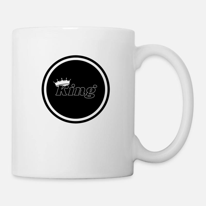 King - Tasse - Weiß