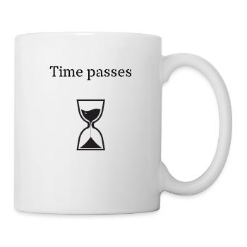 Time passes - Mug - white - Right