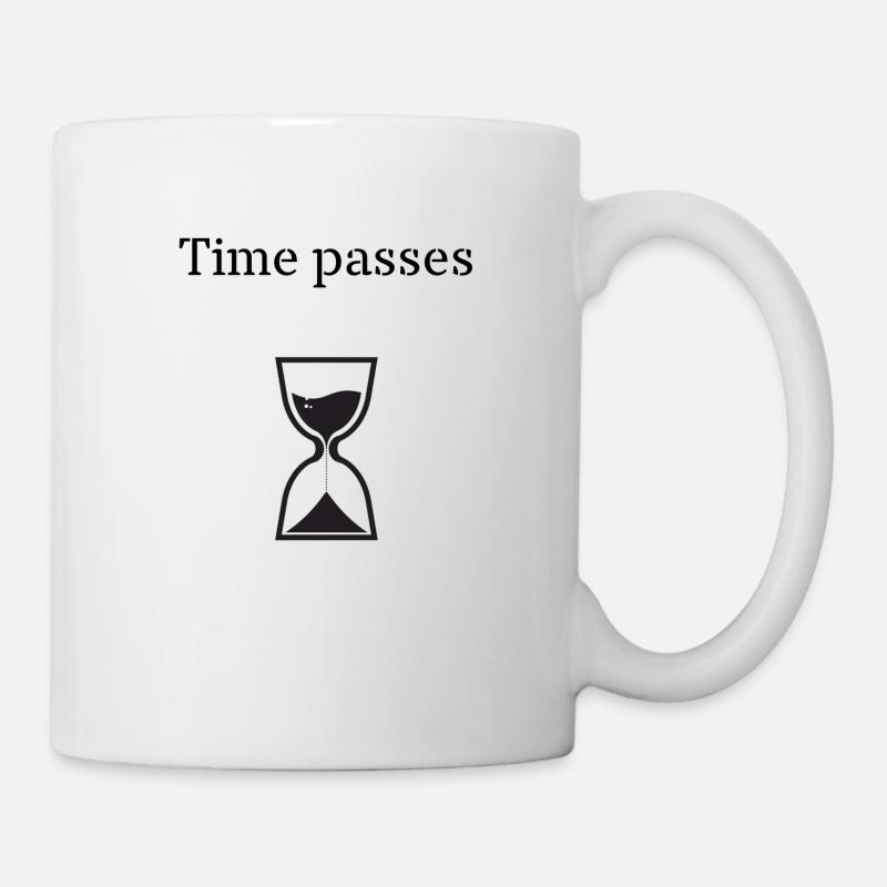 Time passes - Mug - white