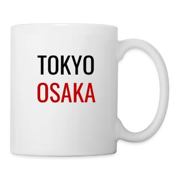 Tokyo Osaka Design Japon - Mug blanc - blanc - Droite