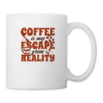 Coffee Cup Caffeine Gift Coffee Bean Coffee - Mug - white - Right