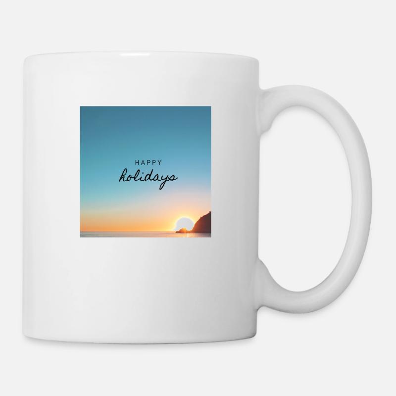 Happy Holidays! - Tasse - Weiß
