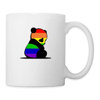 Panda LGBTQQIAA2S+ - Mug blanc - blanc - Droite