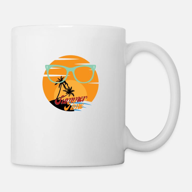 In the Summer time - Mug - white