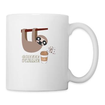 Faueltier - Tasse - Weiß - Rechts