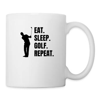 Golf Saying Golf Ball Golfer Golfer Golf Clubs - Mug - white - Right