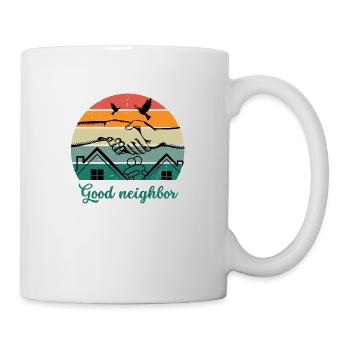 Good neighbor BW - Mug - white - Right