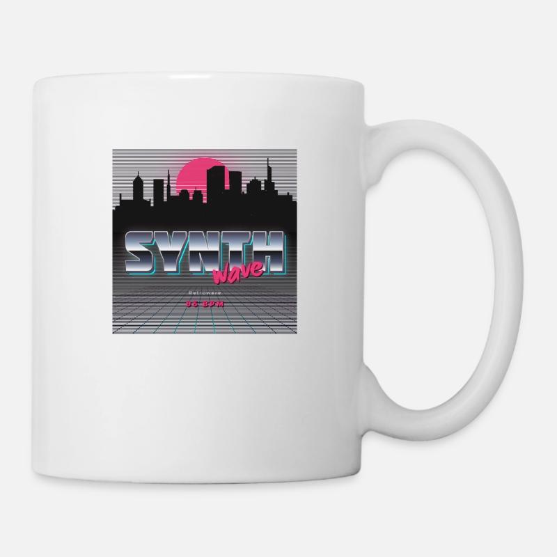 Synthwave - Mug blanc - blanc