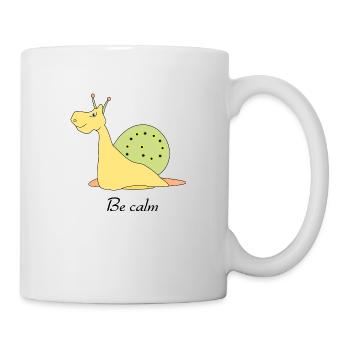 Be calm - Mug - white - Right