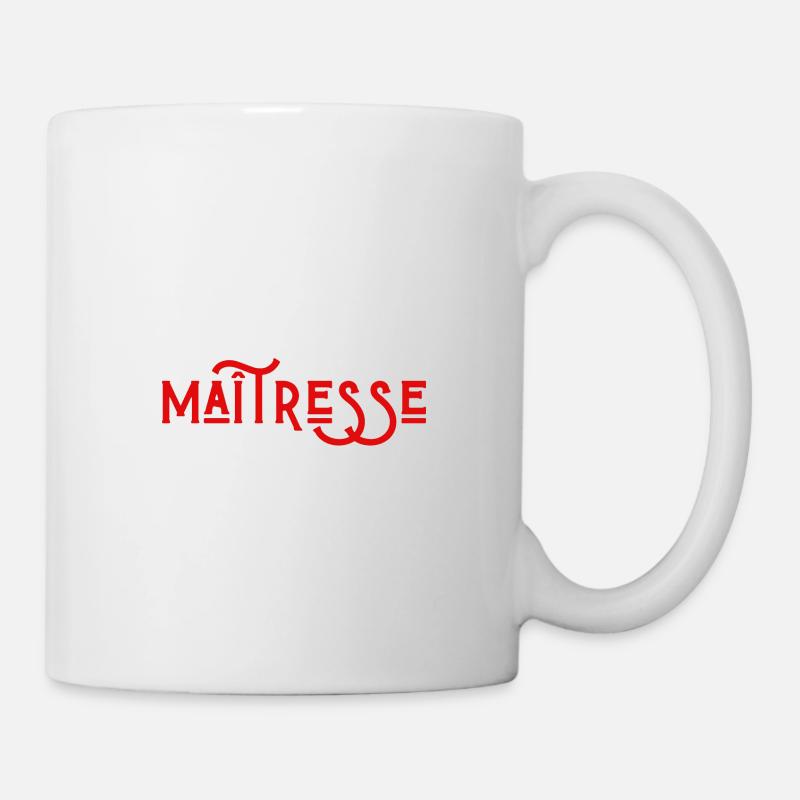 Pas parfaite mais maîtresse - Mug blanc - blanc