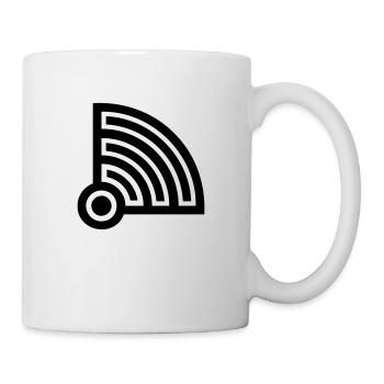 Icon Gute Verbindung Wifi - Tasse - Weiß - Rechts