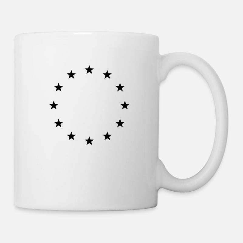 Europa Logo - Tasse - Weiß