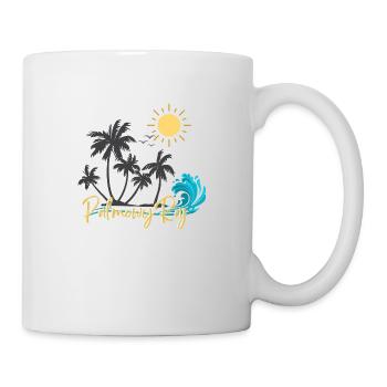 Palmenparadies - Tasse - Weiß - Rechts
