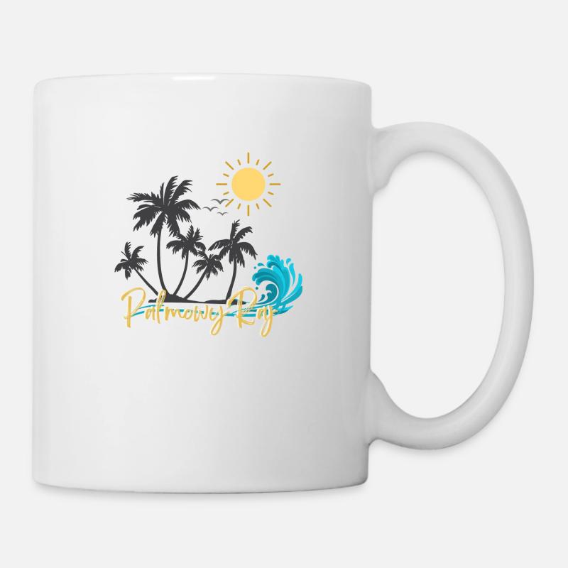 Palm Paradise - Mug - white