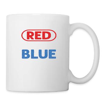 Red White Blue and Beer too - Mug - white - Right
