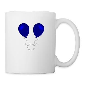 Lufballons Hoffnung - Tasse - Weiß - Rechts