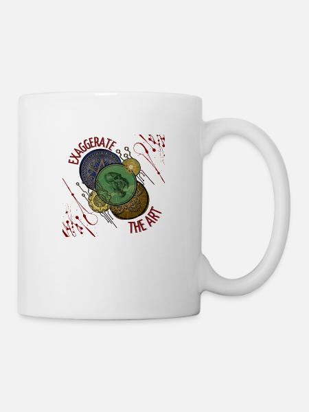 Cooles Shirt - Tasse - Weiß