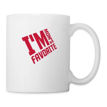 I m mom s - Tasse - Weiß - Rechts