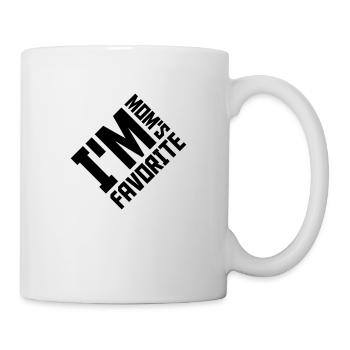 I m mom s - Tasse - Weiß - Rechts