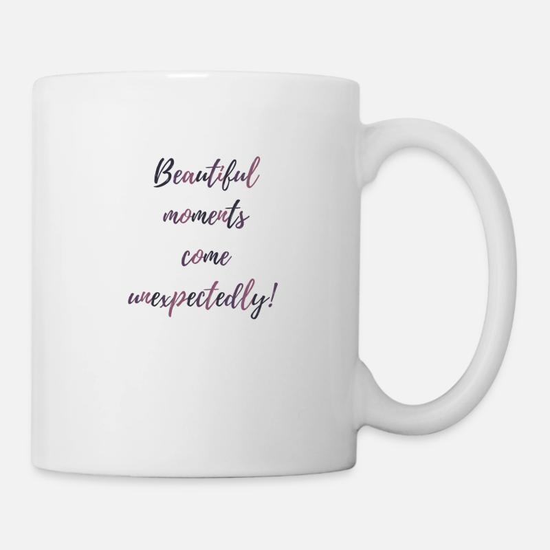 De beaux moments - Mug blanc - blanc