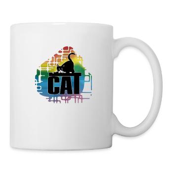 Cat - Mug - white - Right