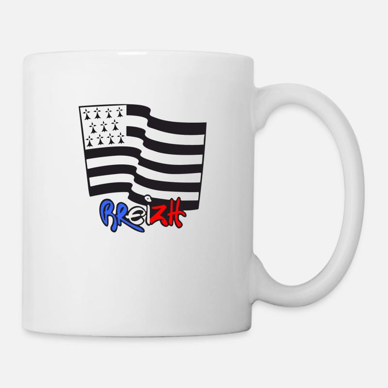 Logo FR - Mug blanc - blanc