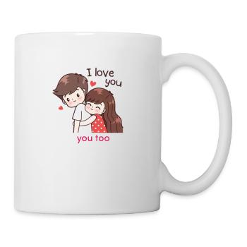 Love - Mug blanc - blanc - Droite
