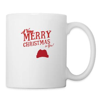 Merry christmas - Tasse - Weiß - Rechts