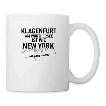 Klagenfurt am Wörthersee - Tasse - Weiß - Rechts